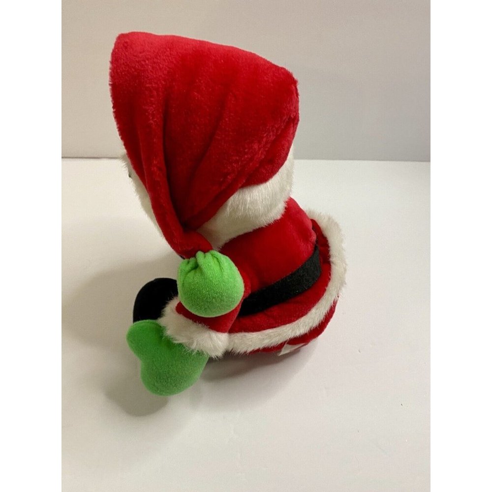 1988 Dakin‎ Christmas Santa 9” Plush Stuffed Holiday Toy Vintage - Picture 4 of 7